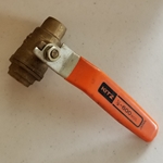 KITZ - 1/2" Brass Ball Valve Sweat Ends - 600 WOG